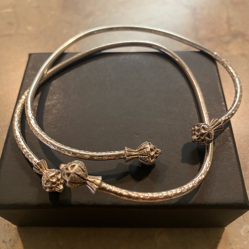 Sterling Silver West Indian bracelets